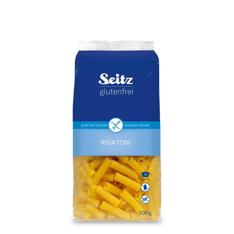 Seitz Organic Rigatoni Corn-Chickpea (500g)