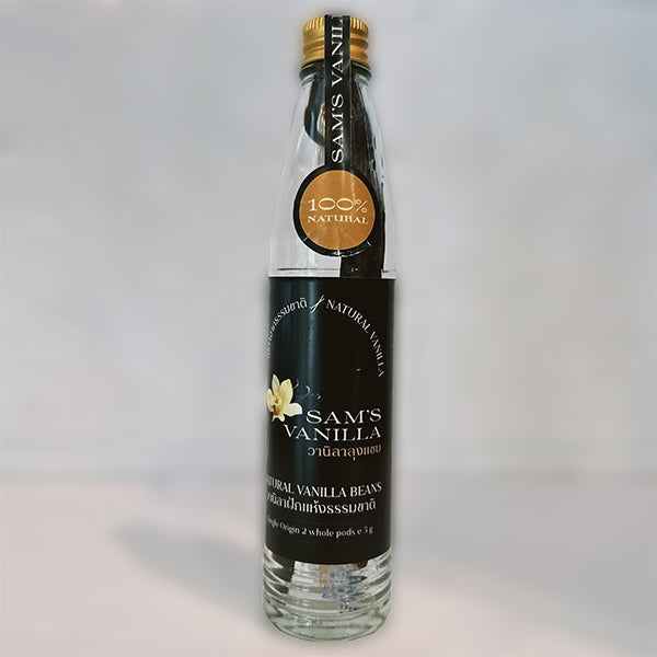 Sam's Vanilla Natural Vanilla Beans (2 pods)