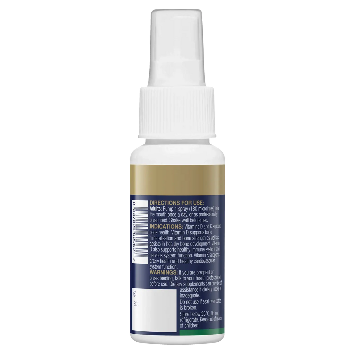 BioCeuticals D3 + K2 Spray (50ml)