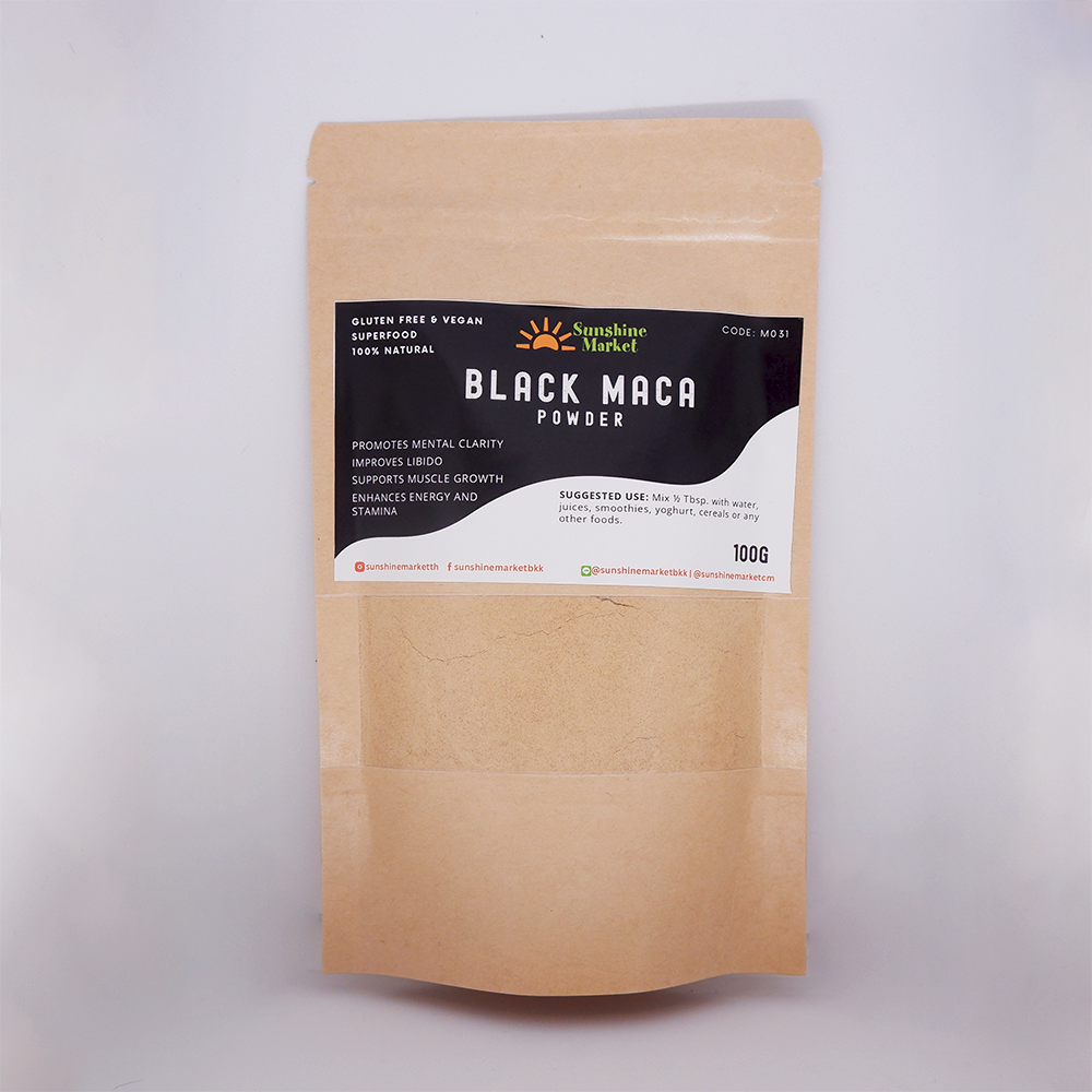 Morlife Orgnanic Black Maca (100g)