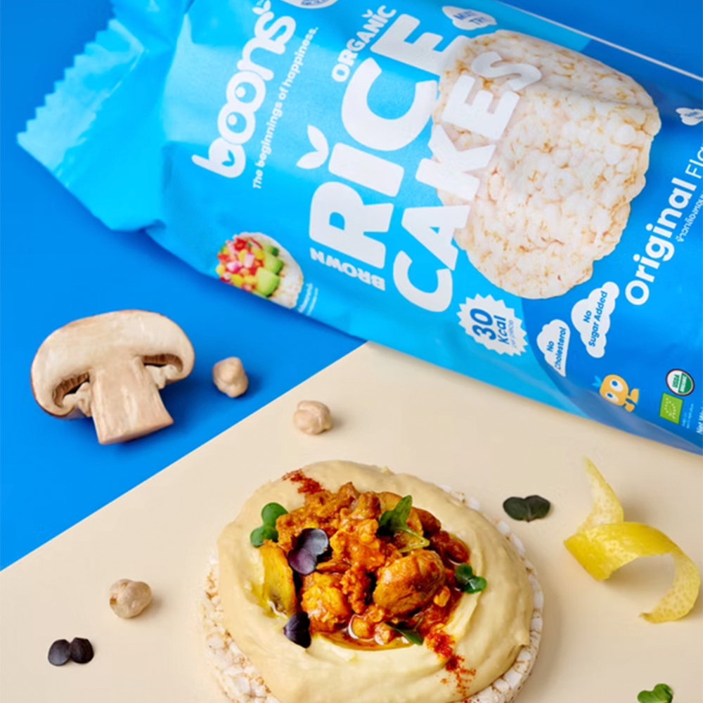 Boons Organic Brown Rice Cakes - Original Flavor (110g)