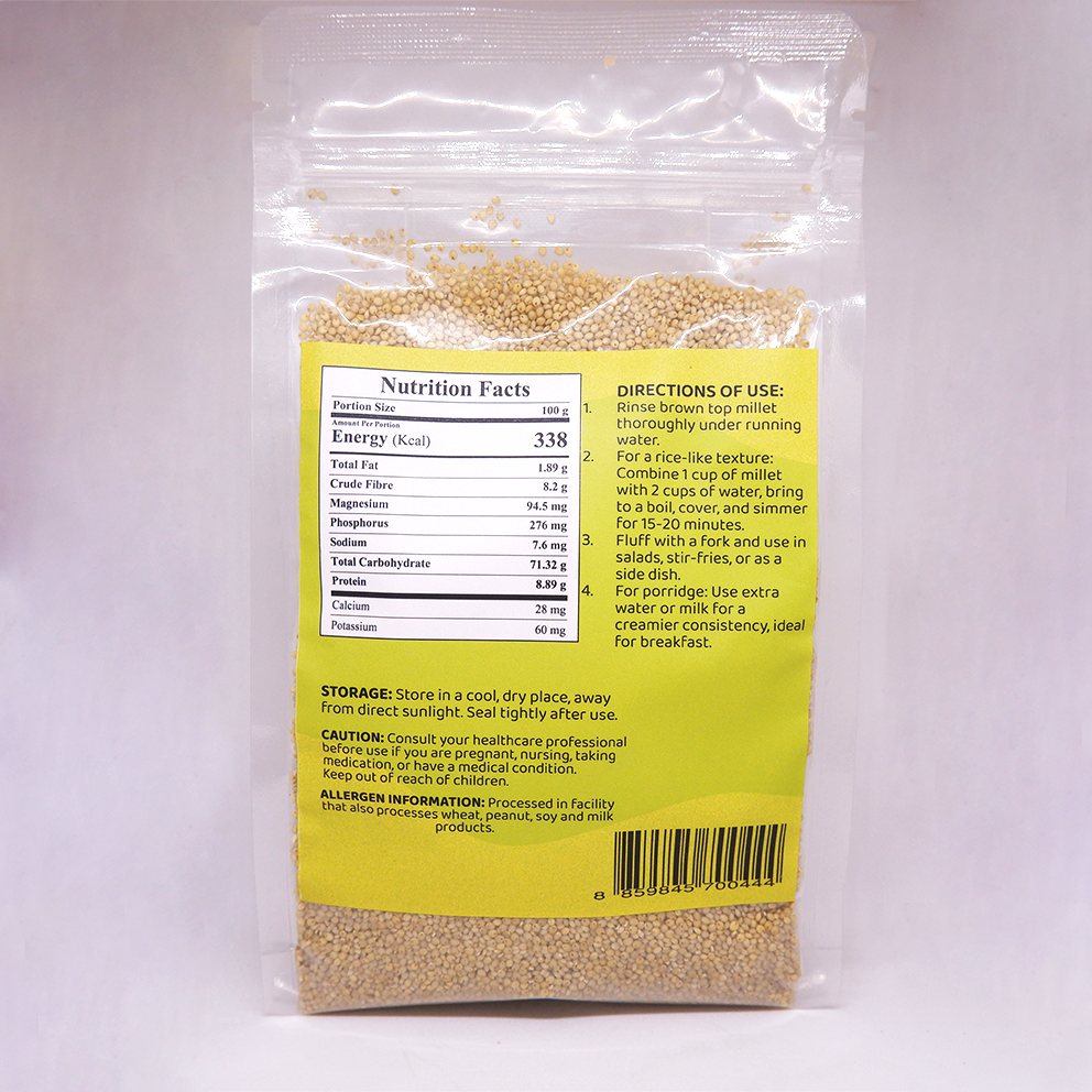 .Sunshine Market Brown Top Millet (450g)