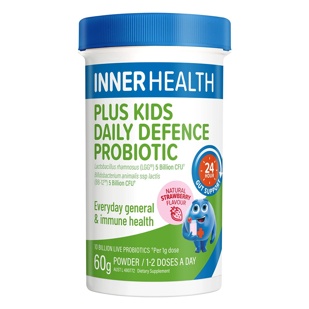Inner Health Digestive Defence Probiotic อาหารเสริมป้องกันระบบย่อยอาหาร (60 แคปซูล)