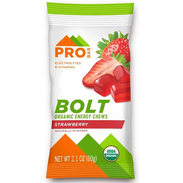 ProBar Bolt Organic Energy Chews - Strawberry Flavor (60g)