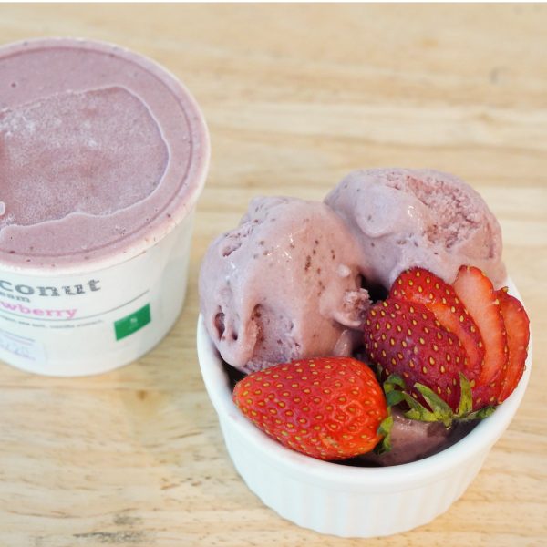 .Sunshine Market Vegan Strawberry Ice Cream (150g) (Delivery Only BKK / CM)