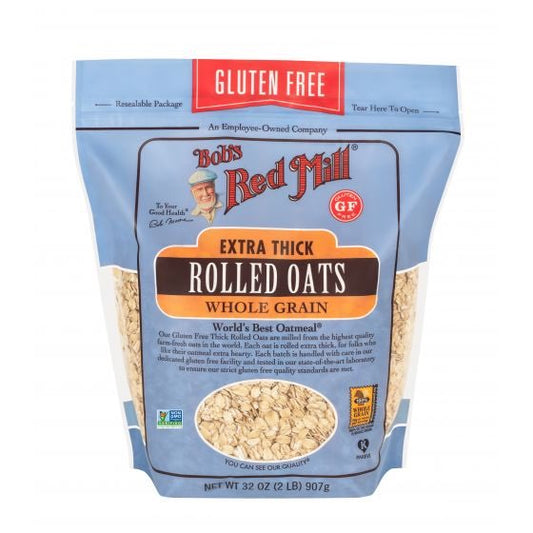 Bob's Red Mill Gluten Free Extra Thick Rolled Oats (907g)