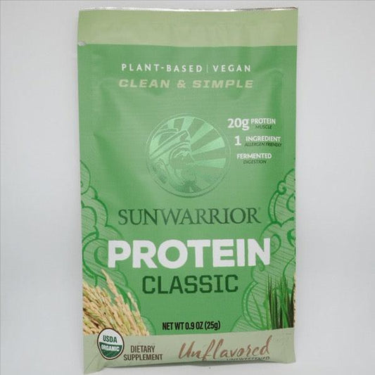 Sunwarrior Classic Protein - Unflavored (Sachet 25g)