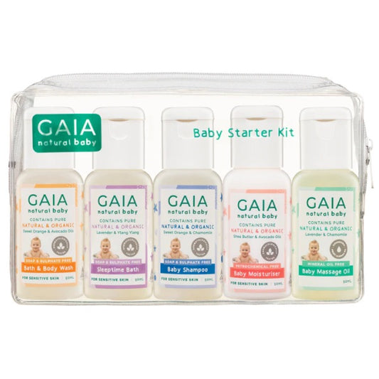 GAIA Natural Baby Baby Starter Kit (5 x 50 ml)