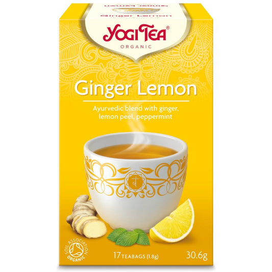 Yogi Tea Organic Ginger Lemon (30.6g)