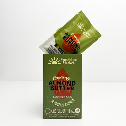 Sunshine Market Creamy Almond Butter Sachet Box (10 packets) (320g)