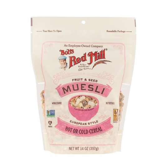 Bob's Red Mill Muesli Fruit and Seed Cereal (397g)