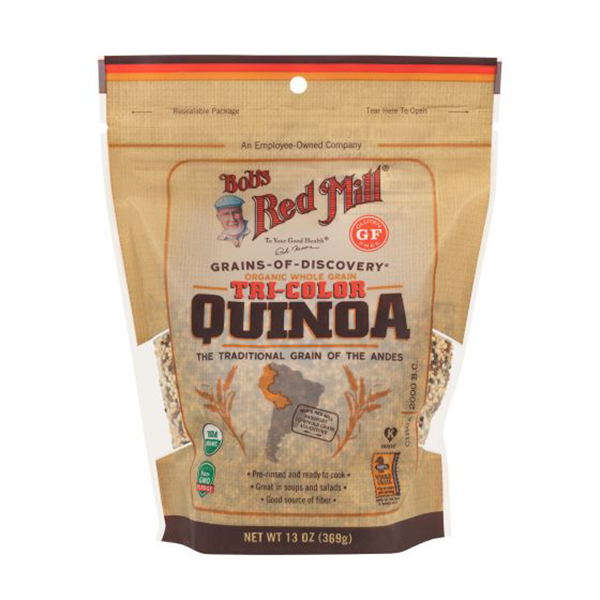 Bob's Red Mill Organic Gluten Free Tri-Color Quinoa (369g)