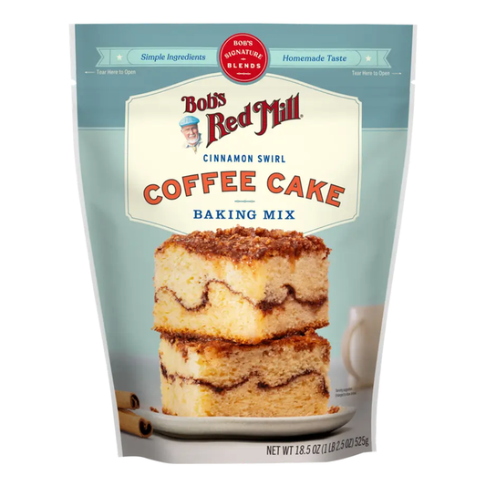 Bob's Red Mill Cinnamon Swirl Coffee Cake Mix (525g)