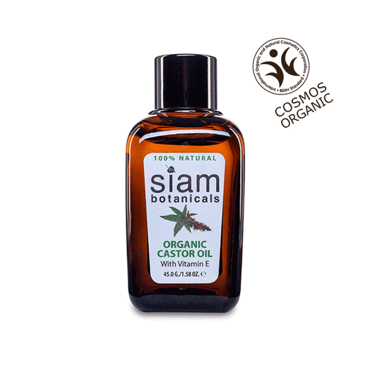 Siam Botanicals Castor Oil Organic (with vitamin E) (45g)