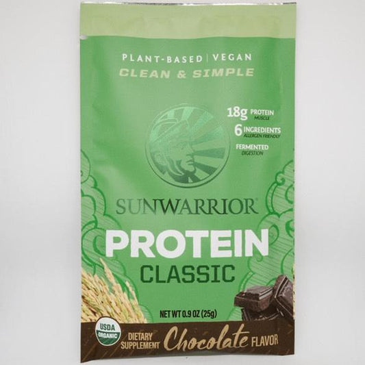 Sunwarrior Classic Protein - Chocolate (Sachet 25g)