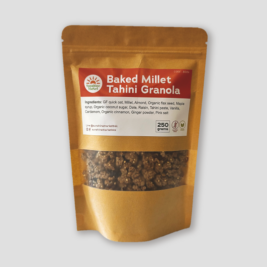 .Sunshine Market Baked Millet Tahini Granola (250g)