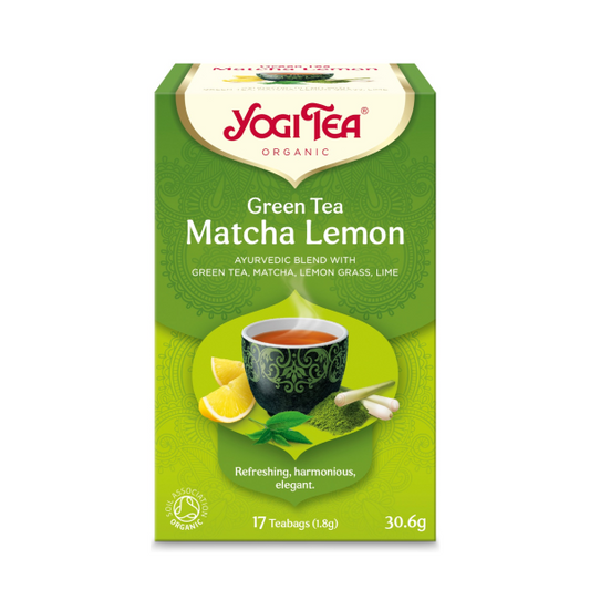 Yogi Tea Organic Green Tea Matcha Lemon (30.6g)