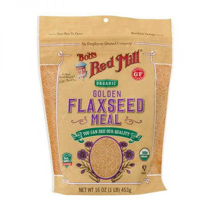 Bob's Red Mill Organic Gluten Free Golden Flaxseed Meal (453g)