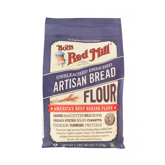 Bob's Red Mill Artisan Bread Flour - Unbleached (2.27kg)