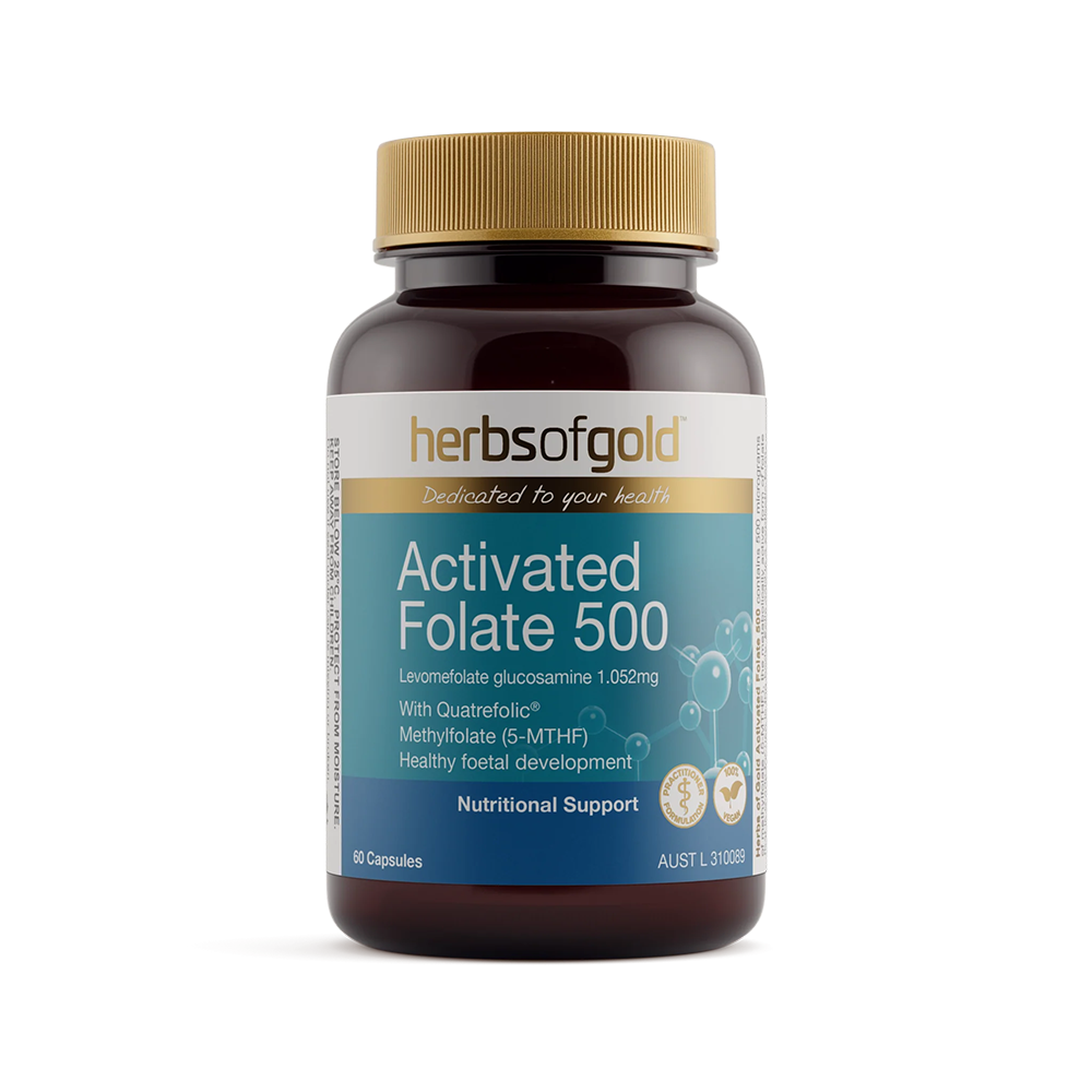 Herbsofgold - Activated Folate 500 (60 capsules)