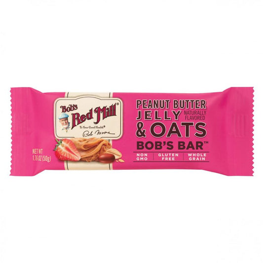 Bob's Red Mill Gluten Free Peanut Butter Jelly & Oats Bar (50g)