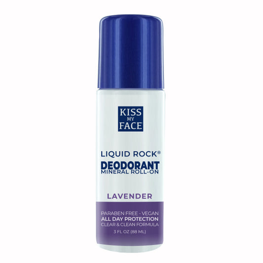 Kiss My Face Liquid Rock Roll On - Lavender deodorant (88ml)