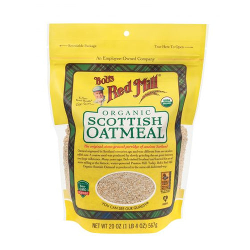 Bob's Red Mill Organic Scottish Oatmeal (567g)