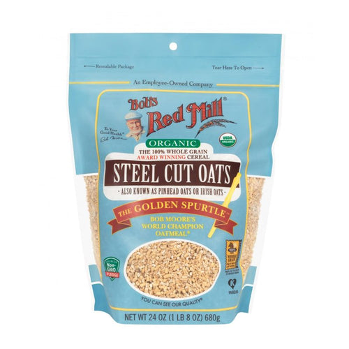 Bob's Red Mill Organic Steel Cut Oats (680g)