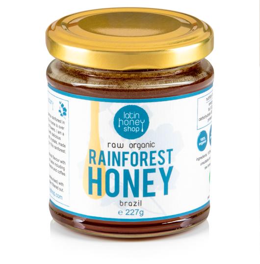 Latin Honey Shop Raw Organic Rainforest Honey From Brazil (227g)