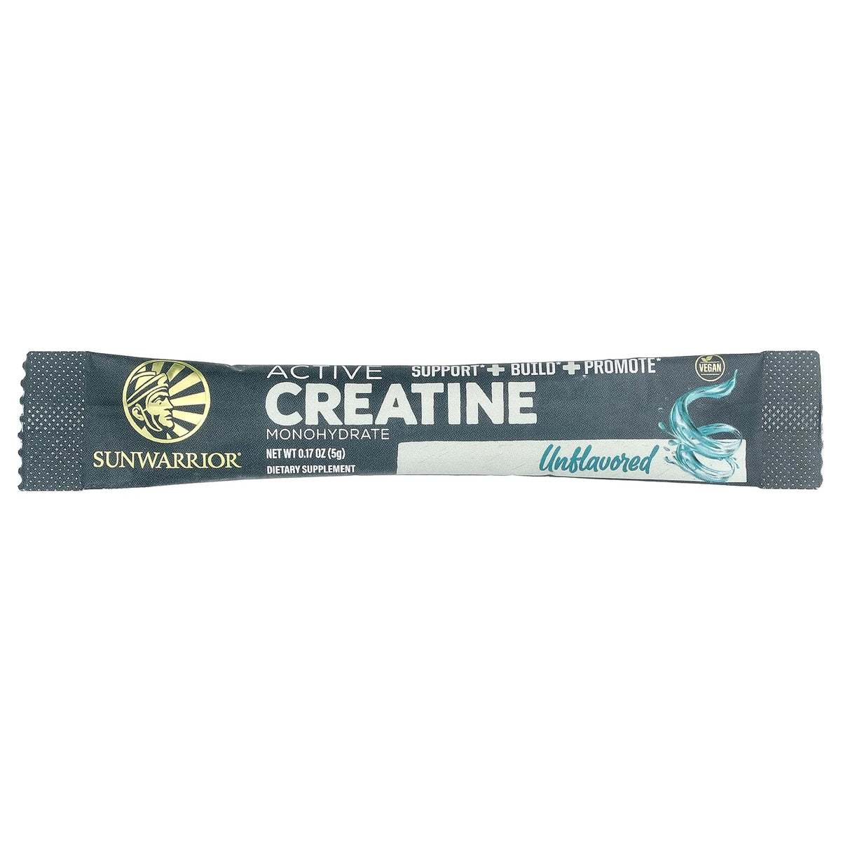 sunwarrior unflavored single sachet creatine monohydrate