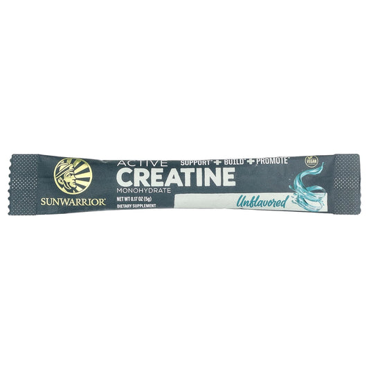 sunwarrior unflavored single sachet creatine monohydrate