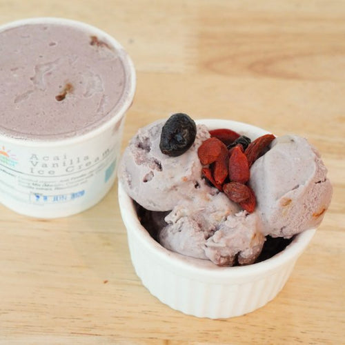 .Sunshine Market Vegan Açai Berry Ice Cream (150g) (Delivery Only BKK / CM)