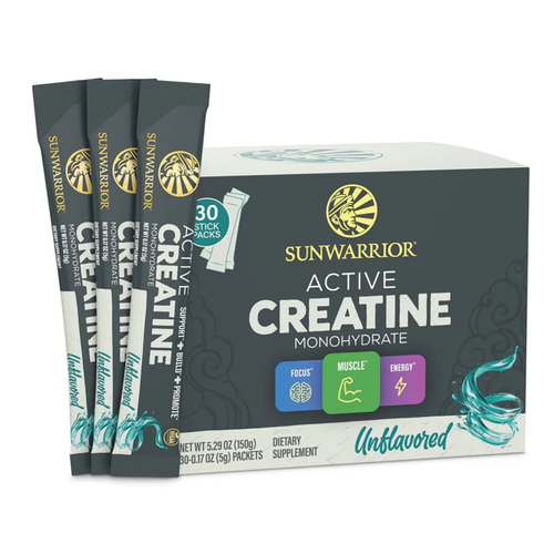 Sunwarrior Active Creatine 30 Sticks - Unflavored