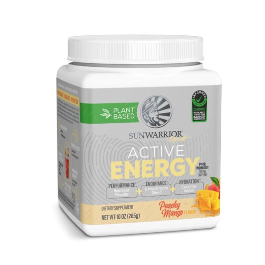 Sunwarrior Active Energy - Peachy Mango (285g)