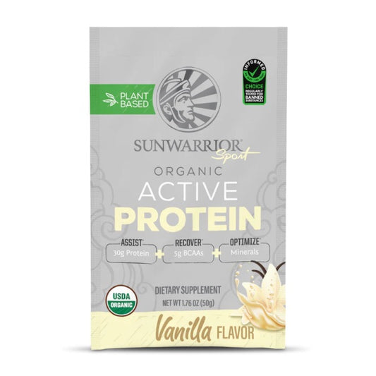 Sunwarrior Active Protein Vanilla - (Sachet 50g)