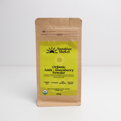 .Sunshine Market Organic Amla / Gooseberry Powder (100g)