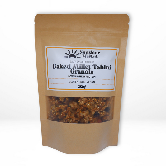 .Sunshine Market Baked Millet Tahini Granola (250g)