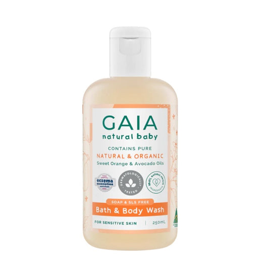 GAIA Natural Baby Bath and Body Wash (250 ml)