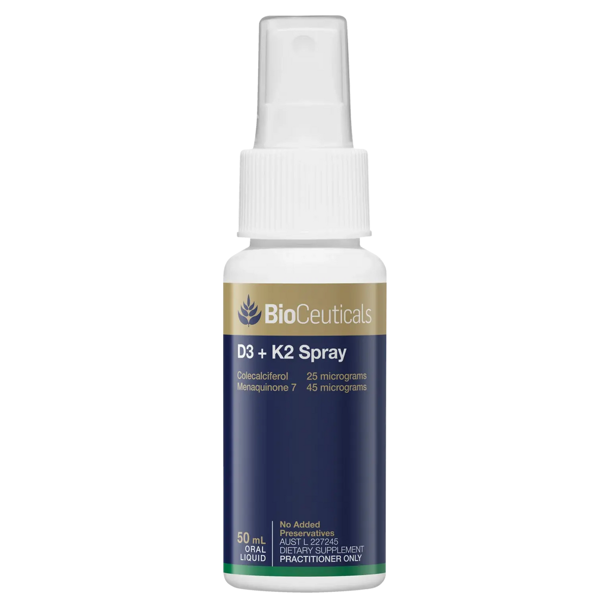 BioCeuticals D3 + K2 Spray (50ml)