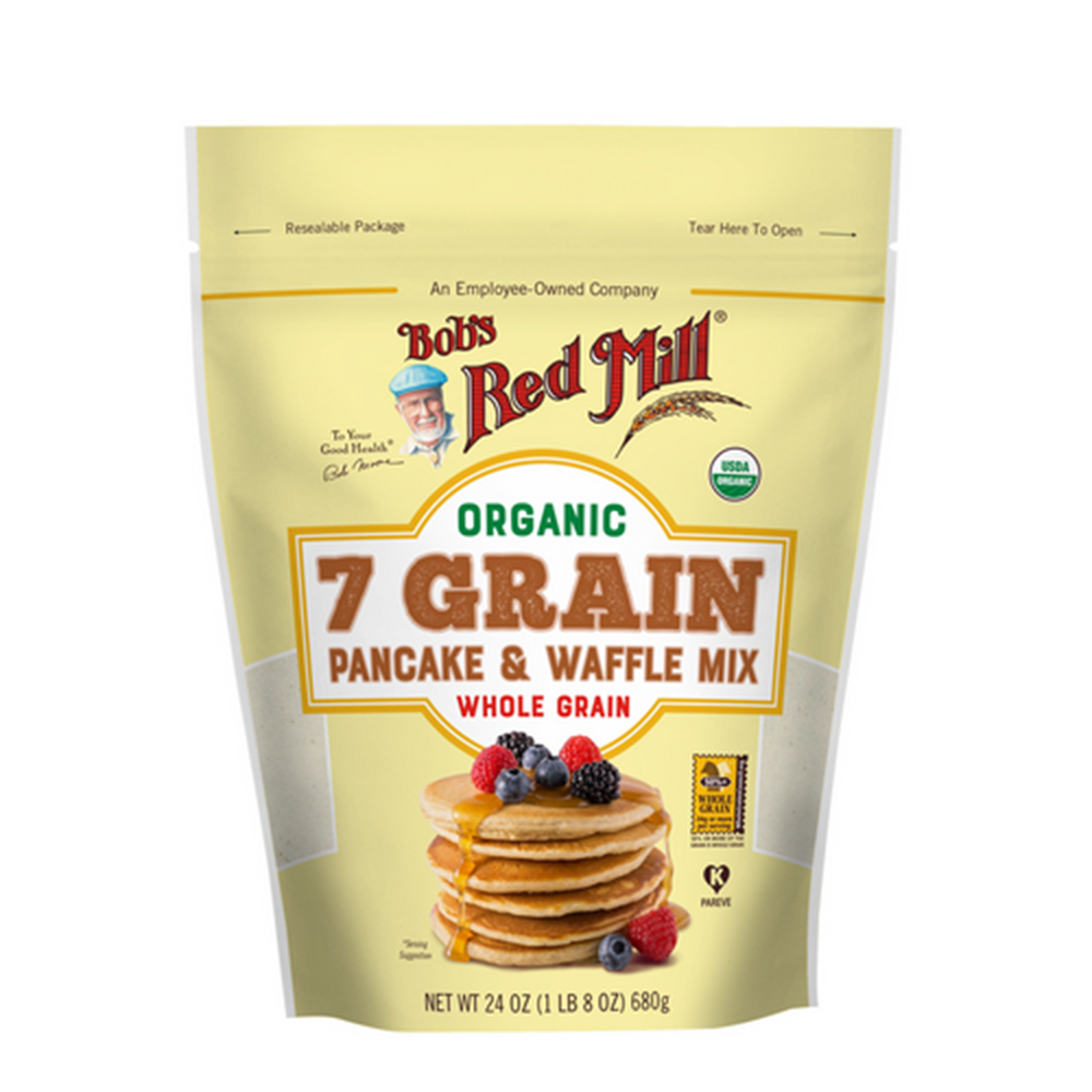 Bob's Red Mill Organic 7 Grain Pancake and Waffle Mix (680g)