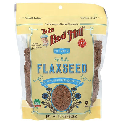 Bob's Red Mill Organic Whole brown flaxseeds (368g)