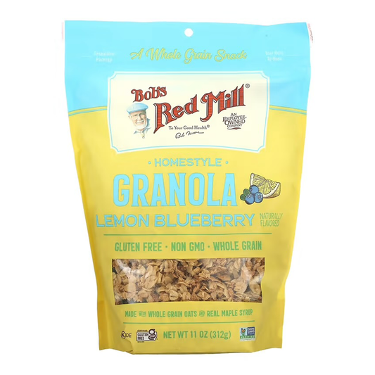 Bob's Red Mill Pan Baked Lemon Blueberry Granola (312g) - Rescue