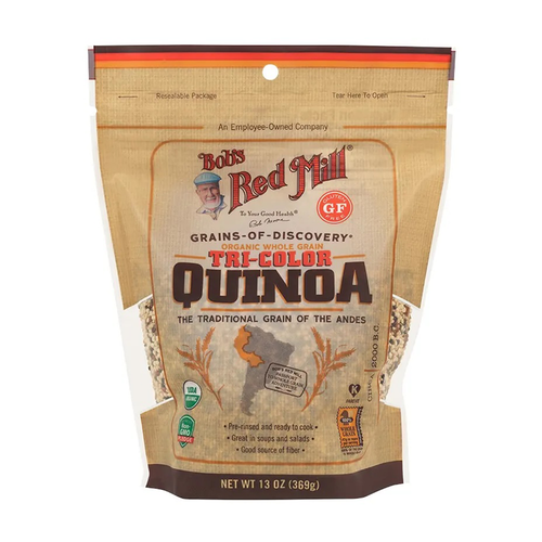 Bob's Red Mill Organic Gluten Free Tri-Color Quinoa (369g)