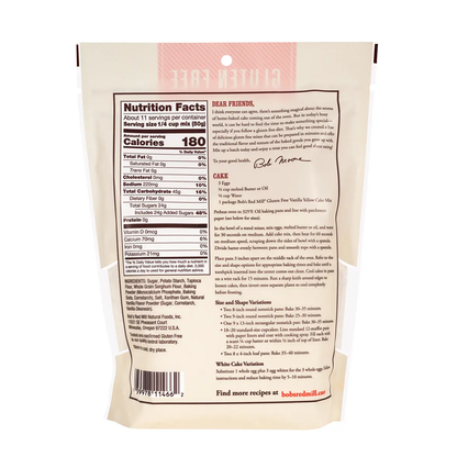 Bob's Red Mill Gluten Free Vanilla Cake Mix (539g)