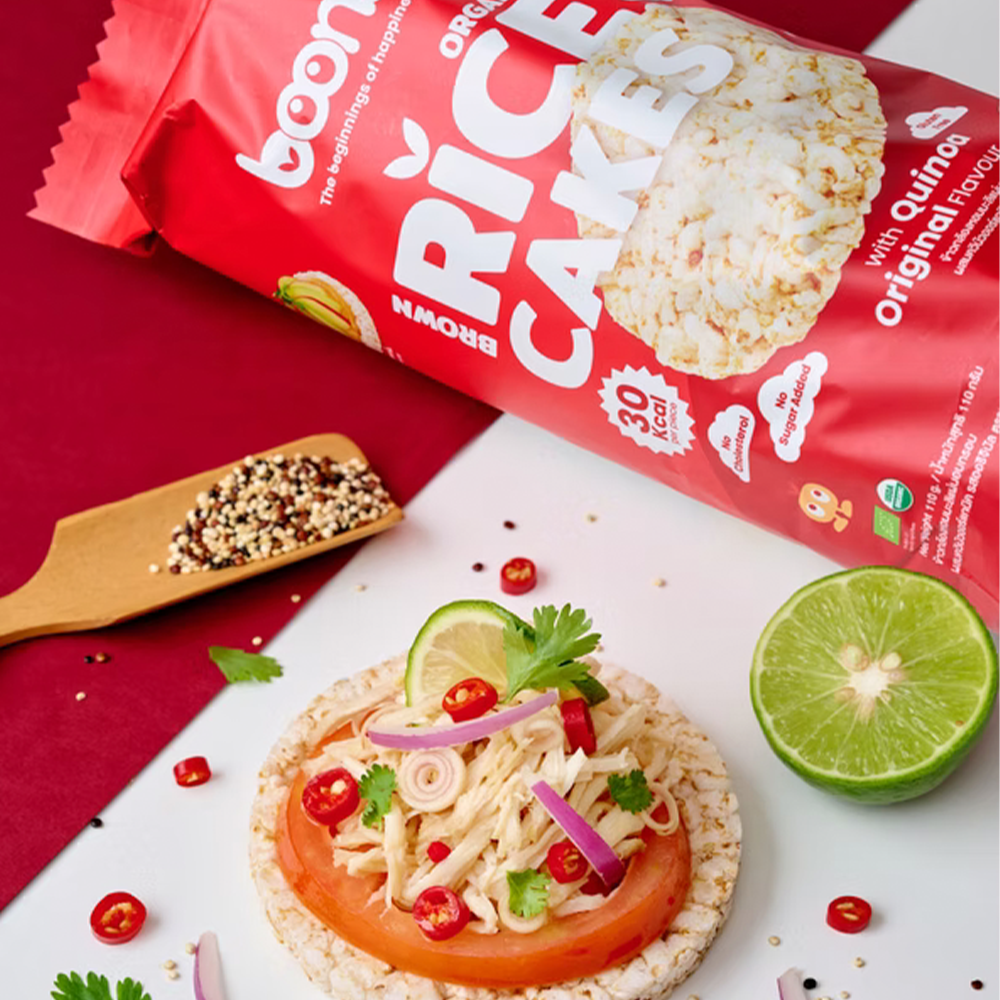 ข้าวเกรียบล้านนา วัลเล่ย์ - รสพริกหวานและครีมเปรี้ยว (100ก.)