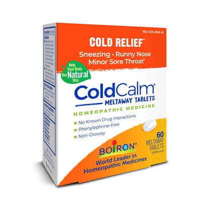 Boiron Homeopathic Medicines - ColdCalm (60 Meltaway tablets)