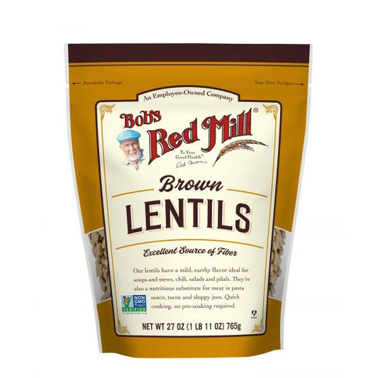 Bob's Red Mill Brown lentils (765g)