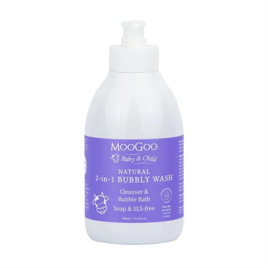 MooGoo 2-in-1 Baby Bubbly Wash (500ml)