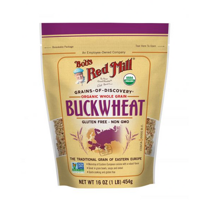 Bob's Red Mill Organic Gluten Free Buckwheat Groats (454g)