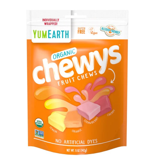 Yum Earth Organic Fruit Chewys (142g)